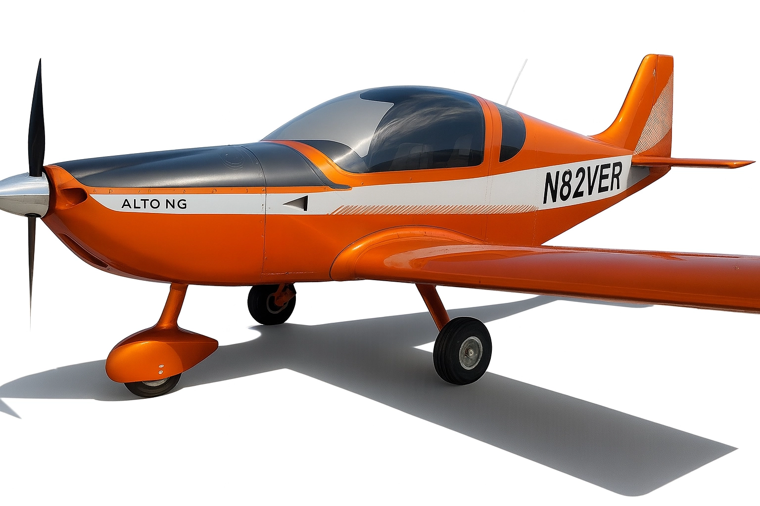 Light aircraft with registration N82VER